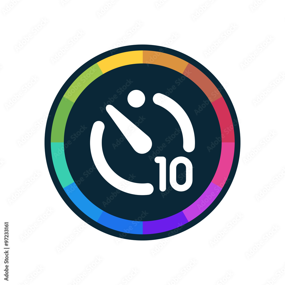 Colorful Web-Button Colorful Web-Button