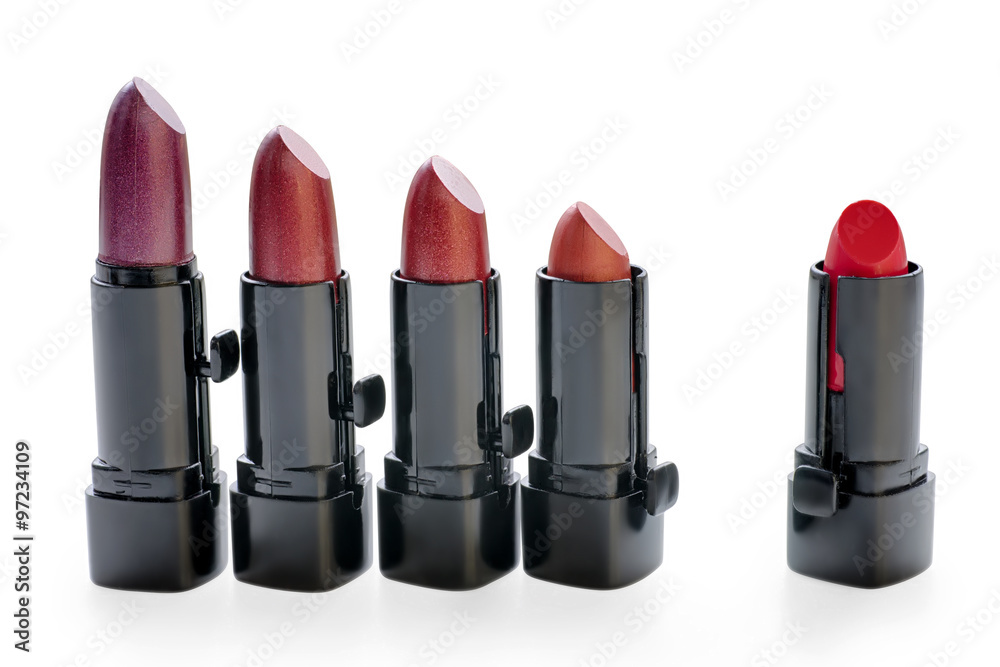 Lipsticks set isolated Lipsticks set isolated
