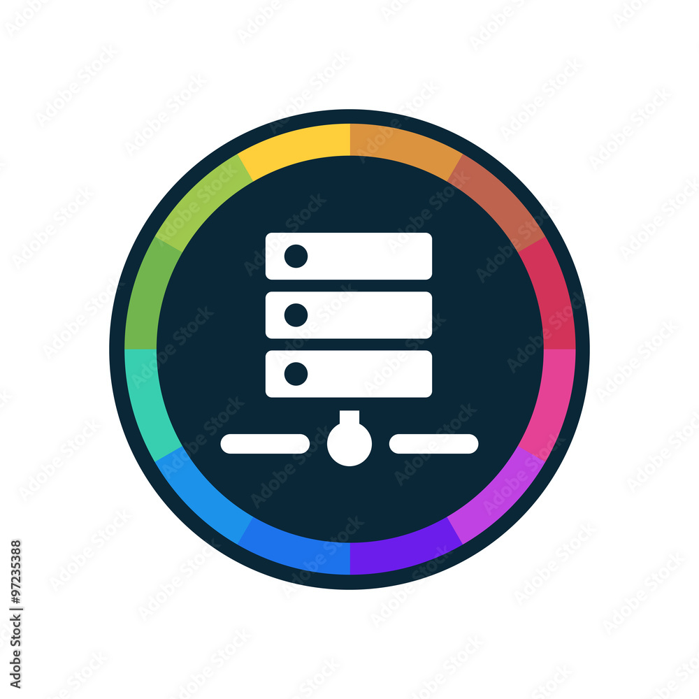 Colorful Web-Button Colorful Web-Button