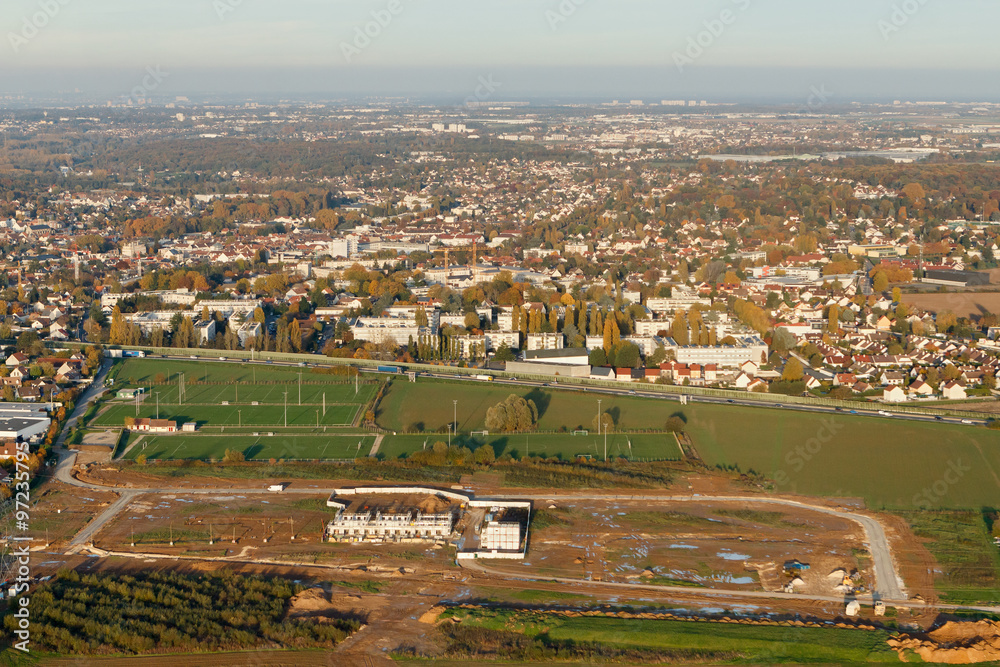 Egly vue du ciel