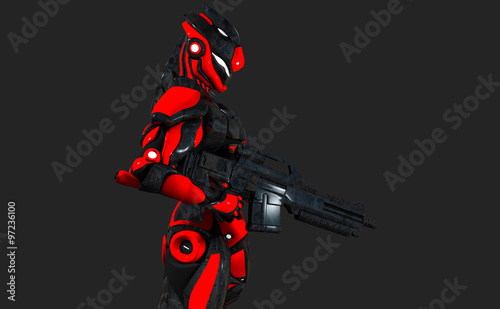 Advanced super soldier