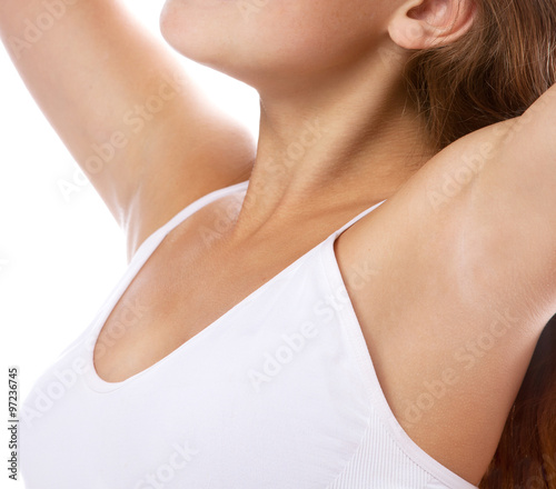 woman beauty armpit