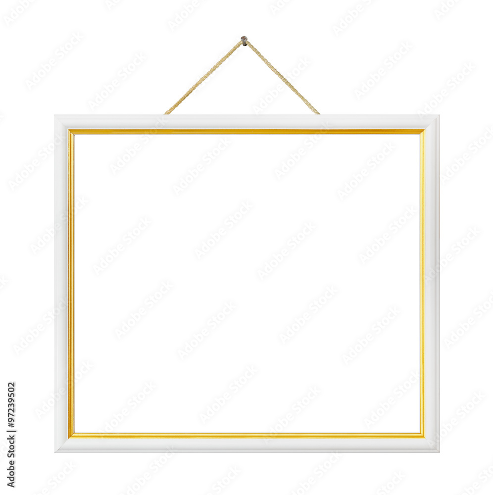 Retro frame on string