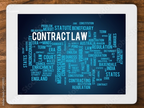 Contract law photo