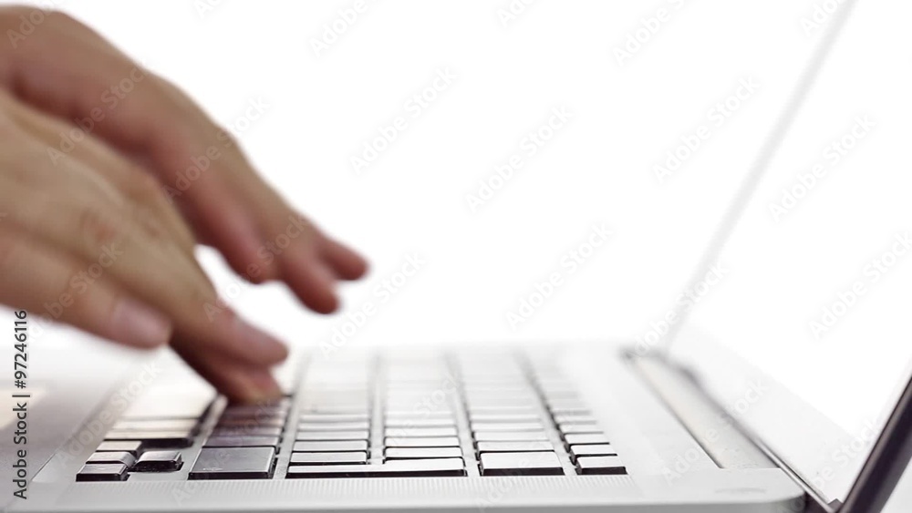 Fingers typing on a laptop Keyboard
Fingers typing on a laptop Keyboard