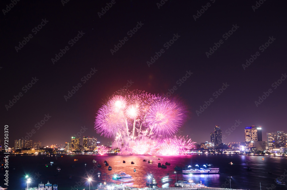Pattaya International Fireworks Festival 2015