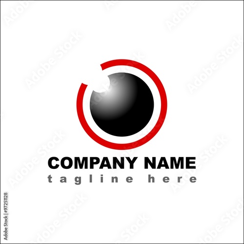 Eye vector logo icon