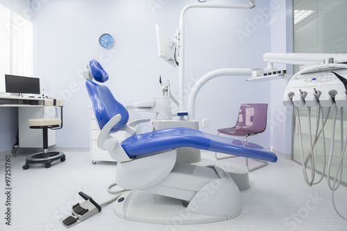 Modern dental office interior