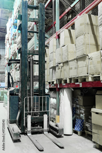 The image of loader under the white background