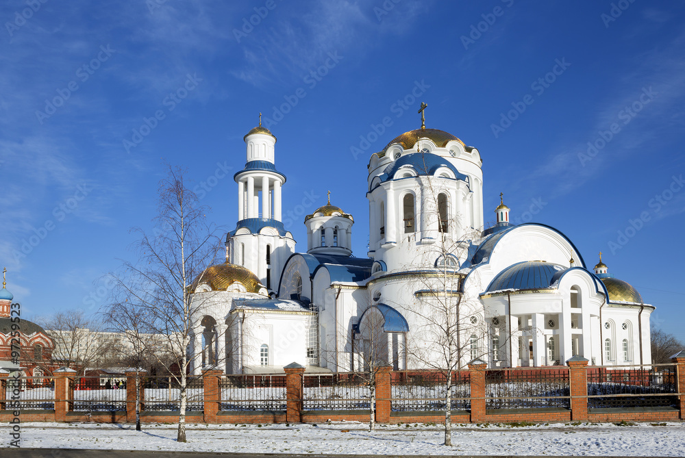 Москва. Храм св. Сергия. Москва. Храм св. Сергия.