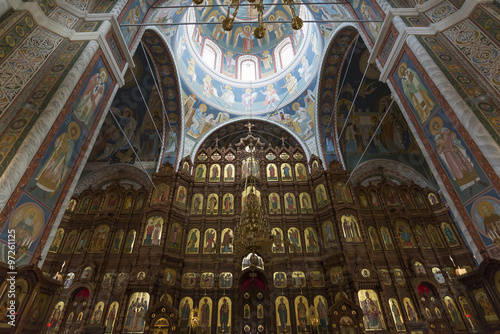 Obraz na plátně iconostasis at  Cathedral of St