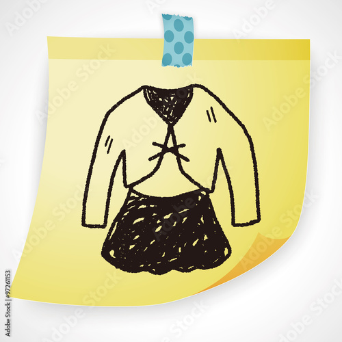 dress doodle