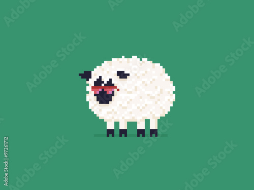 Pixel Sheep