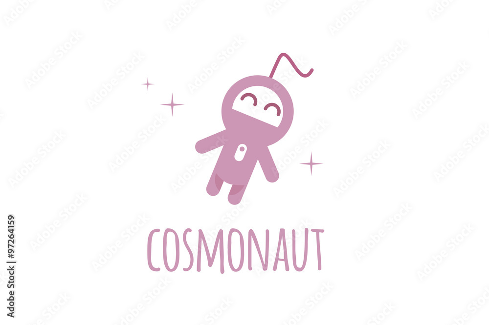 Cute astronaut vector illustration Cute astronaut vector illustration