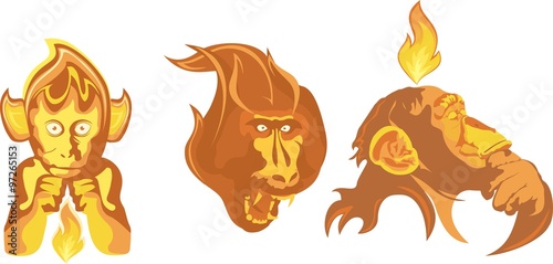 Fire monkey