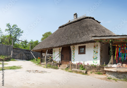 Ukrainian hut at Museum of Khortitsa #97268353