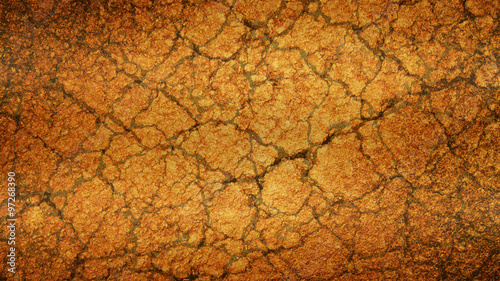 Yellow Old cracked grunge background texture