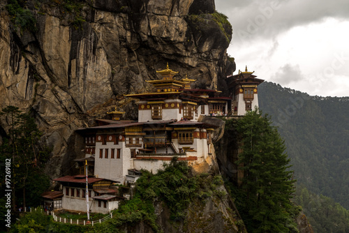 Taktsang, Paro province Bhutan Sep 2015.  photo