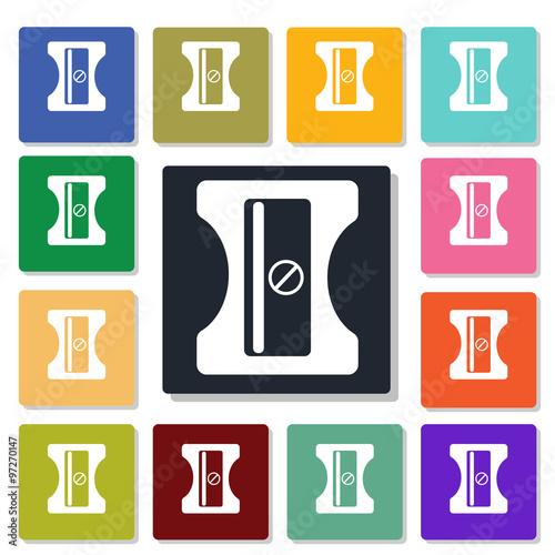 Pencil sharpener icon