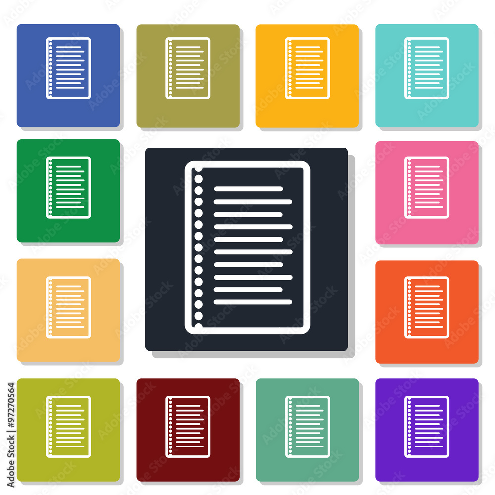 Notebook icon Notebook icon