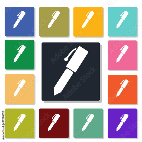 A pen icon