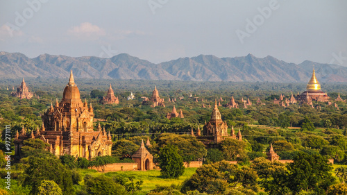 Bagan archeological site, Myanmar photo