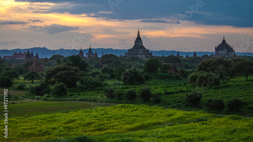 Bagan archeological site, Myanmar © maramade