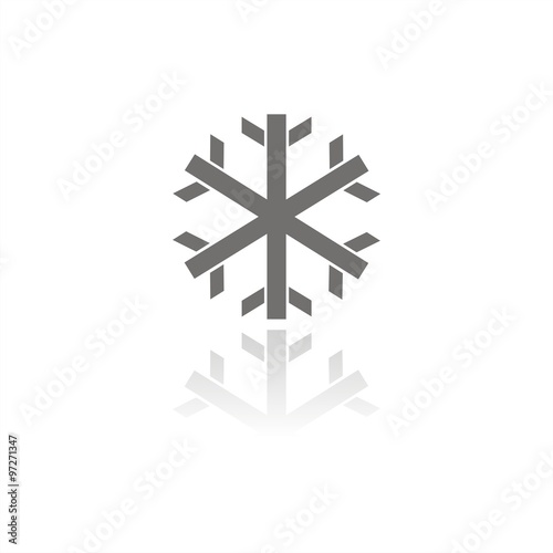 Icono copo de nieve FB REFLEJO