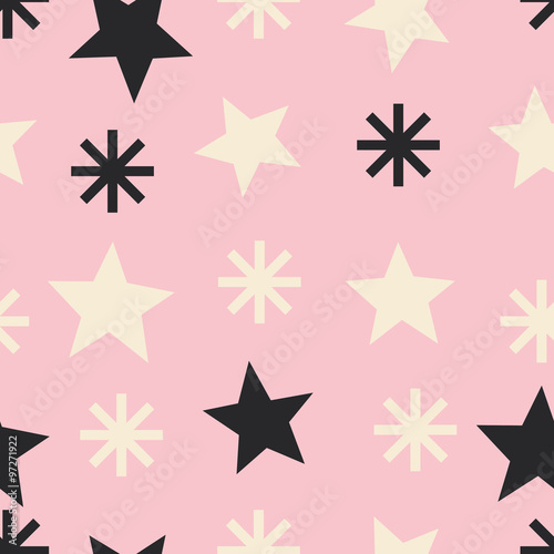 seamless star pattern