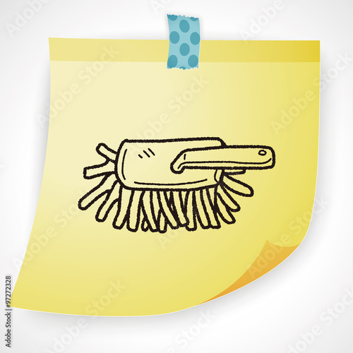 feather duster doodle