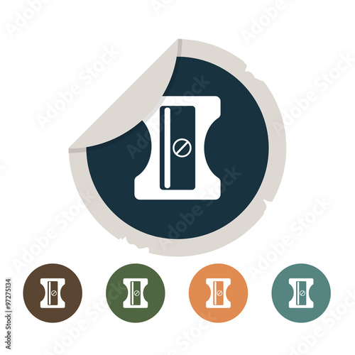 Pencil sharpener icon