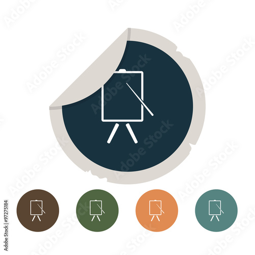 Flipchart icon