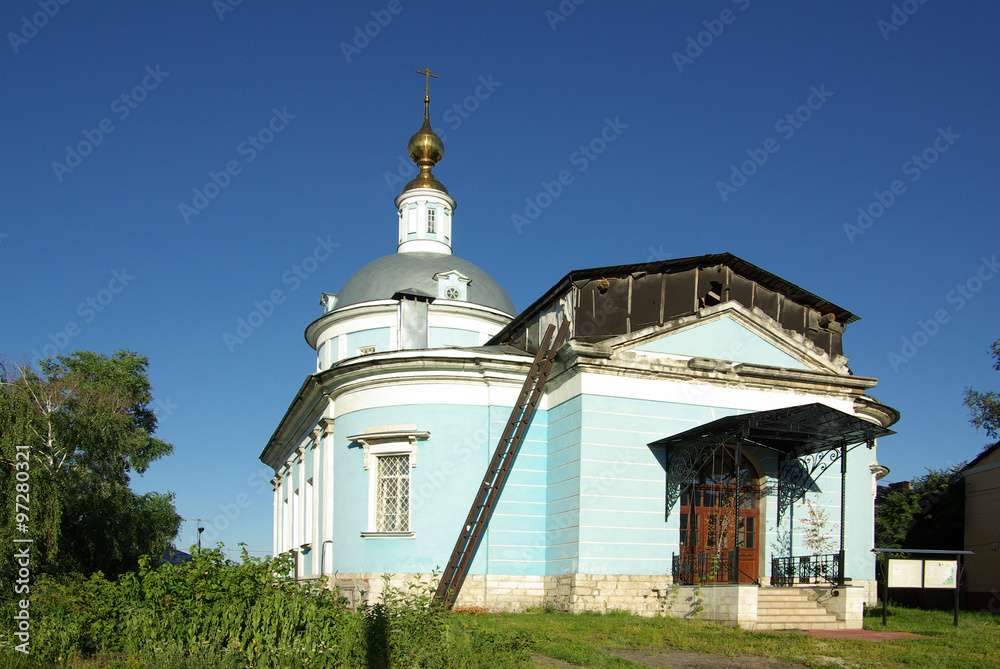 KOLOMNA, RUSSIA - Jule, 2014:  Church of the Intercession of the