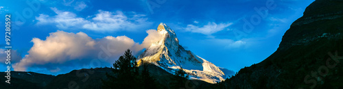 Matterhorn in Swiss Alps