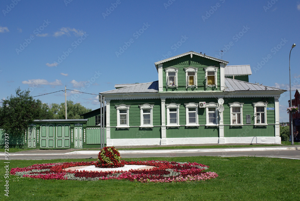 KOLOMNA, RUSSIA - June, 2012: Home of the famous writer Kuprin w