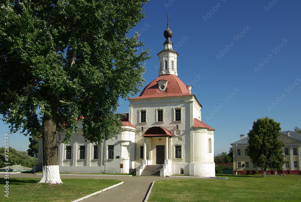 KOLOMNA, RUSSIA - Jule, 2014: Temple of the Resurrection in Kolo