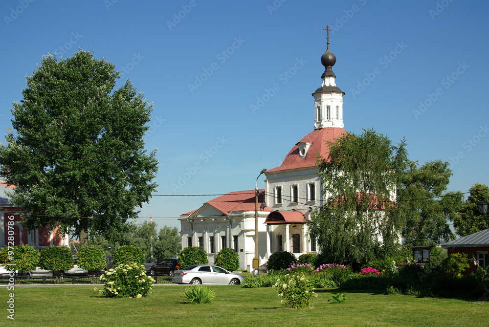 KOLOMNA, RUSSIA - Jule, 2014: Temple of the Resurrection in Kolo