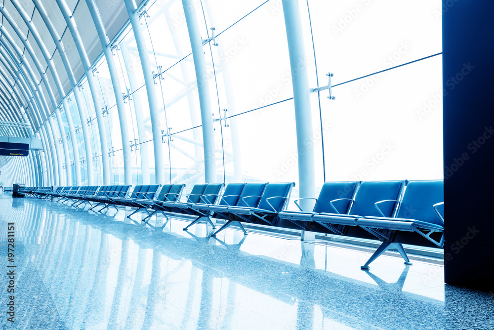 Fototapeta premium Airport chair