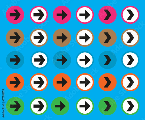 Colour Arrows Set