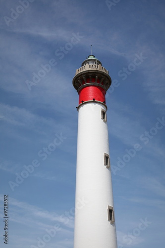 Le phare d'Ouistreham près de l'Orne.