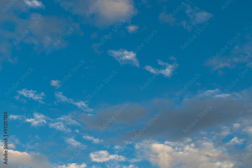 Cloudy blue sky abstract background Cloudy blue sky abstract background