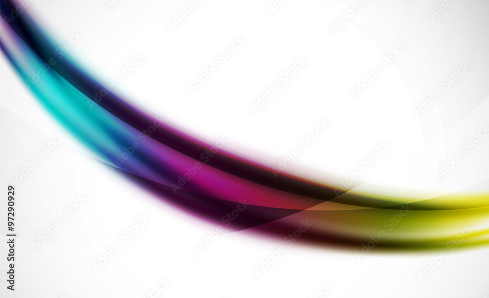 Colorful wave line, abstract background with light and shadow effects Colorful wave line, abstract background with light and shadow effects