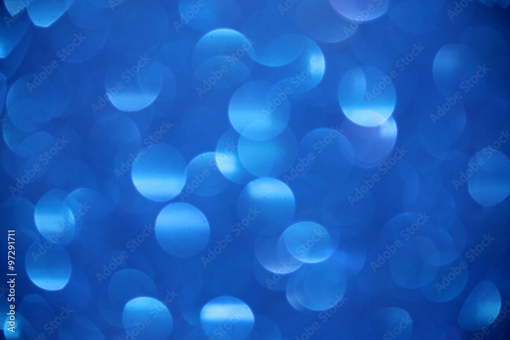 blu bokeh background