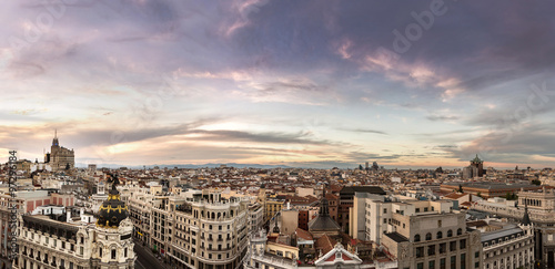 Panoramical aerial view of Madrid © Sergii Figurnyi