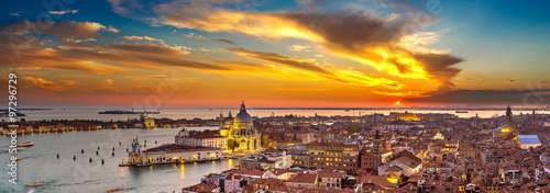 Aerial view of Venice