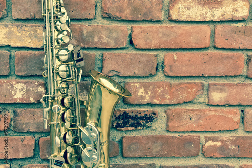 Sticker Saxophone Jazz Club