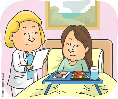 Girl Nutritionist Patient H...