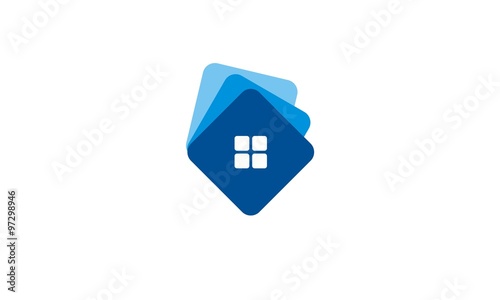 house square colored logo
