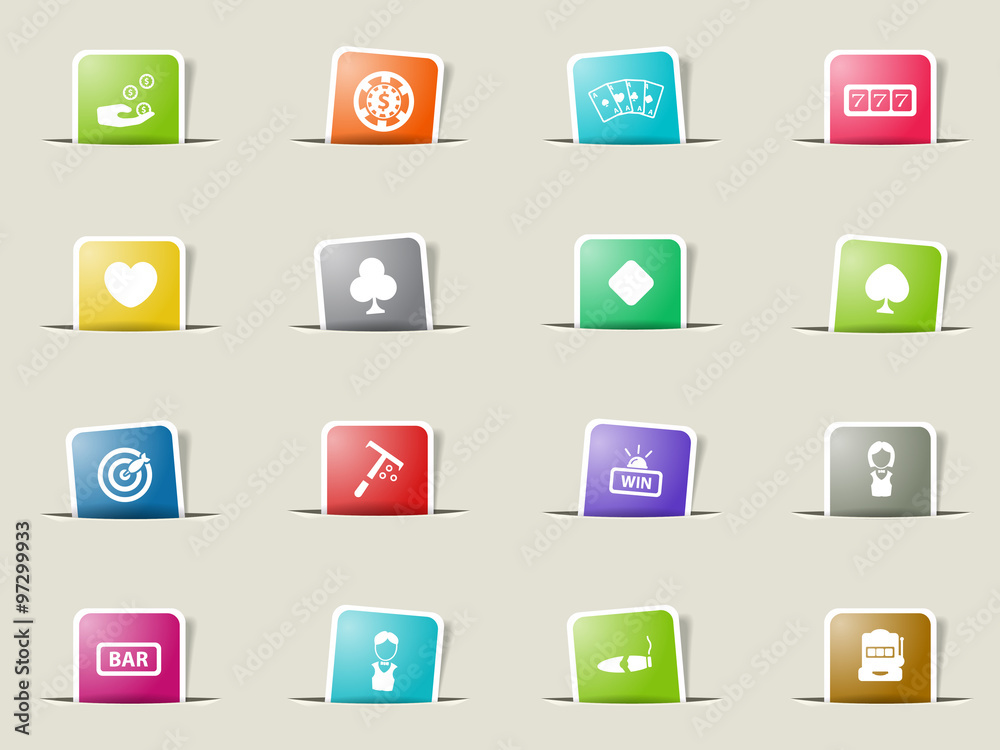 Casino simply icons Casino simply icons