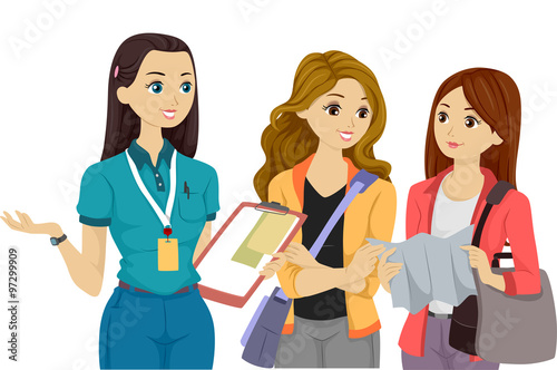 Teens Girls Student Volunteer